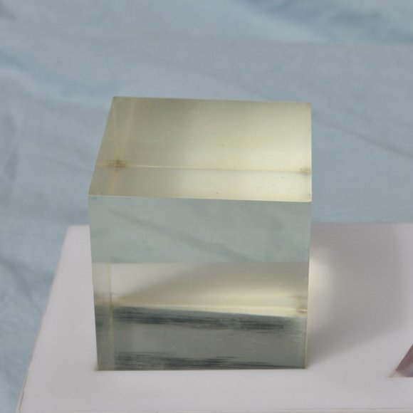 united airlines apollo services acrylic thingy desk art Advertising (532 - Picture 4 of 12